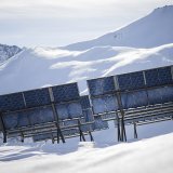 L'énergéticien lausannois demeure impliqué dans le développement de projets photovoltaïques alpins. (archive) KEYSTONE/GIAN EHRENZELLER